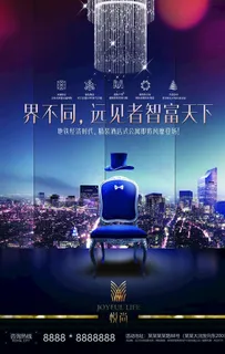 商铺写字楼房地产海报图片