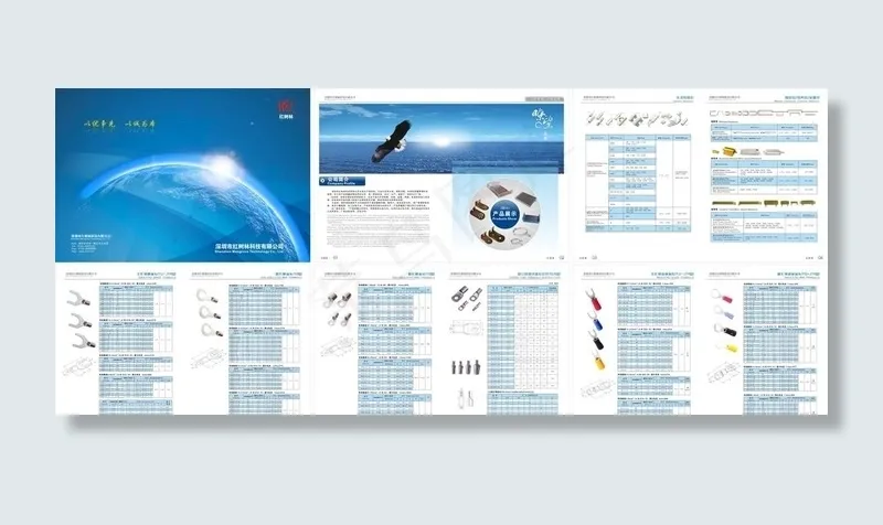 企业画册图片(1500X800)cdr矢量模版下载