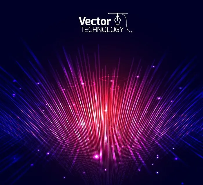 炫彩线条图片eps,ai矢量模版下载