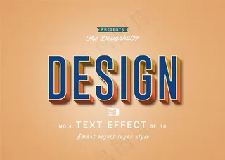 卡通立体字图片