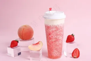 芝士桃桃乌龙图片