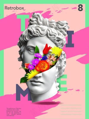 蒸汽波创意时尚图片