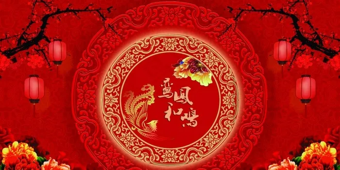 中式婚礼图片(8268X4409(DPI:35))psd模版下载