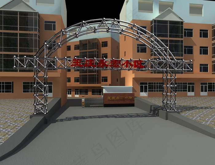 不锈钢大门图片