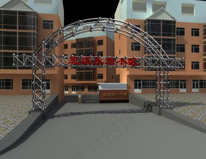 不锈钢大门图片