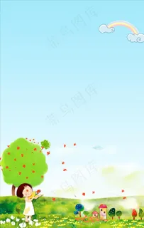 卡通背景图片