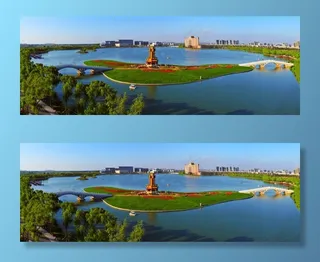 唐山丰南惠丰湖图片