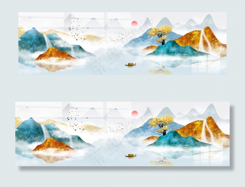 现代简约装饰图片(8858X2953(DPI:150))psd模版下载