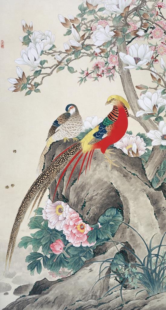 花鸟画图片