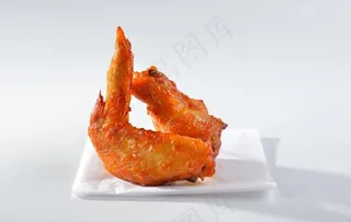 新奥尔良烤翅图片