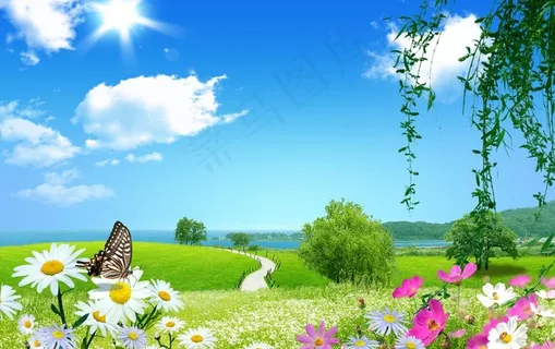 蓝天 白 云图片