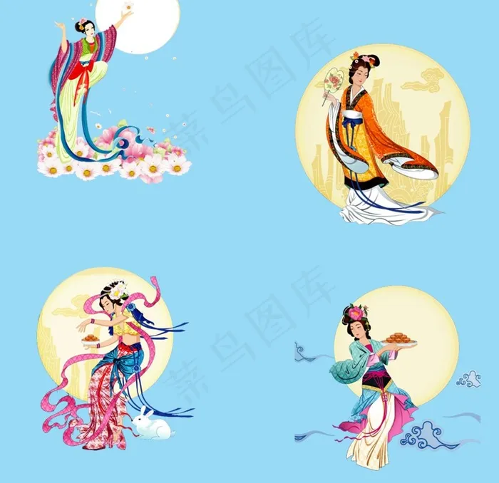 嫦娥图片psd模版下载