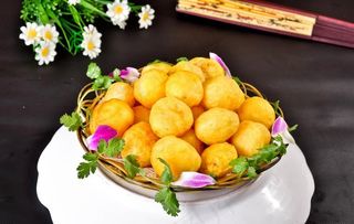 油炸小洋芋图片