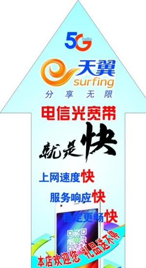 电信地贴图片