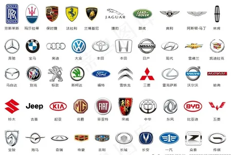汽车logo 汽车图标图片