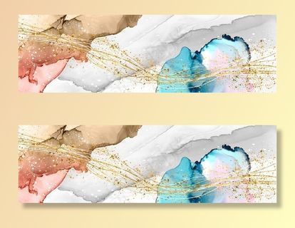 彩色纹理玄关图片