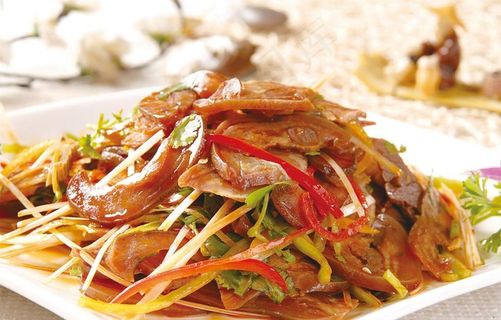 巧拌驴头肉图片