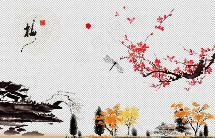 梅花图片(4724X3171(DPI:150))psd模版下载