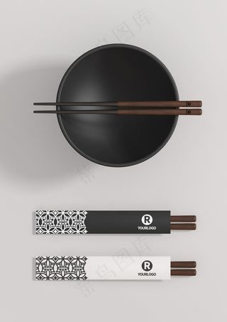 一次性餐具样机图片