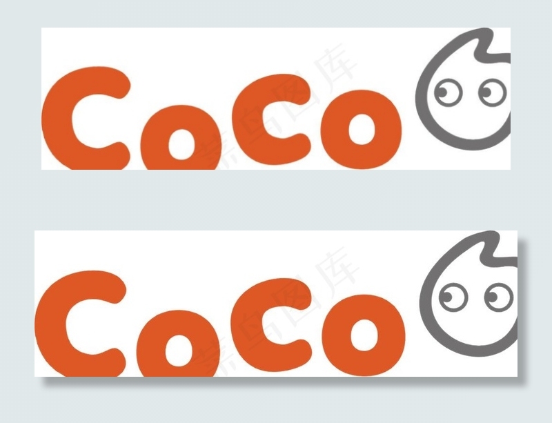 coco素材logo图片psd模版下载