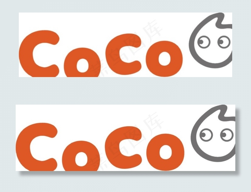 coco素材logo图片psd模版下载