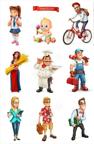 卡通人物图片