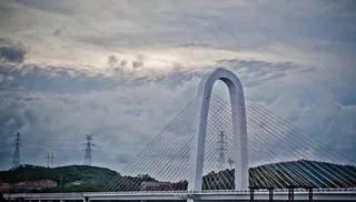 防城港新建大桥图片