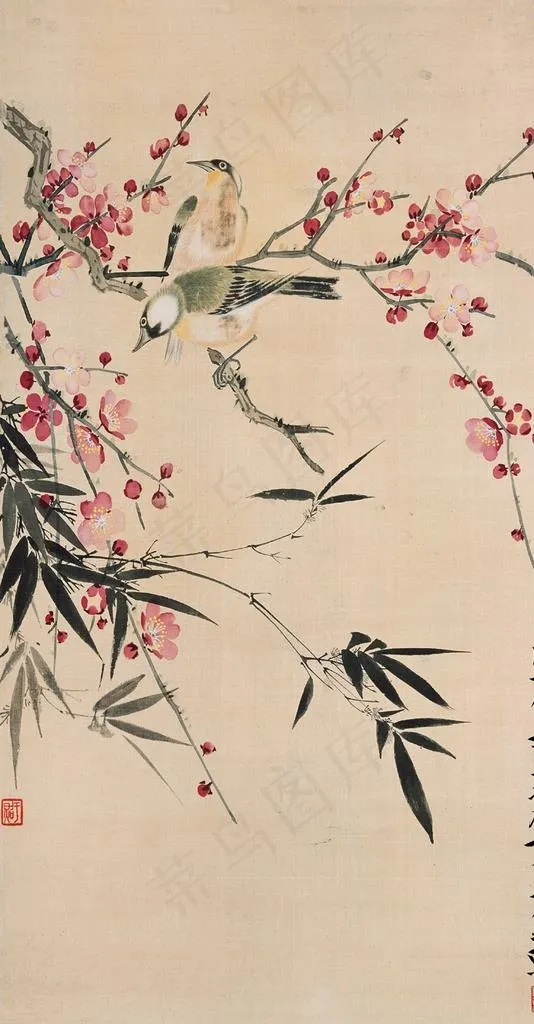 国画花鸟图片