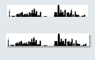 城市剪影图片