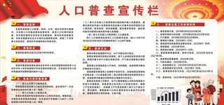 人口普查宣传栏图片