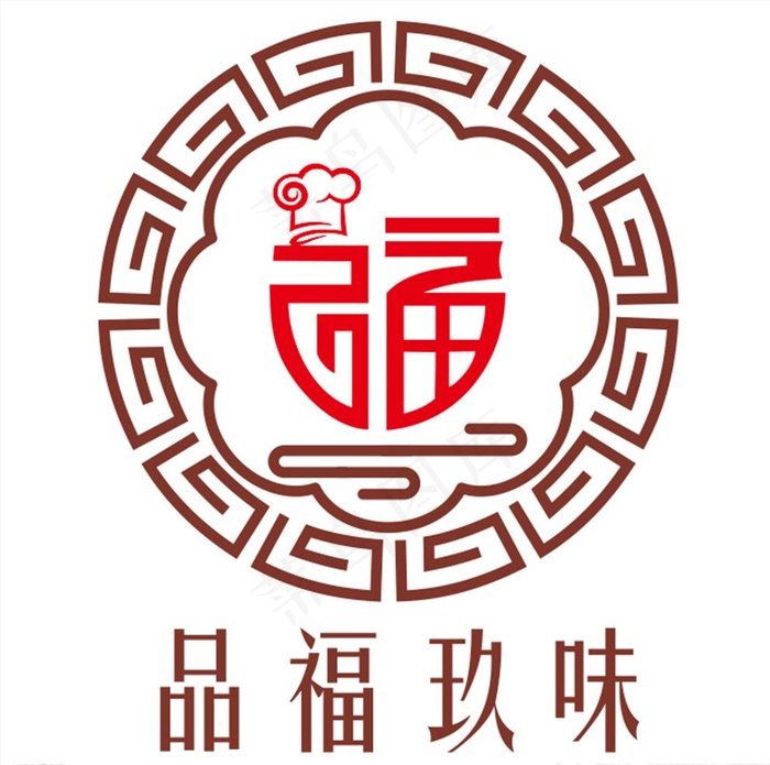 美食logo图片cdr矢量模版下载