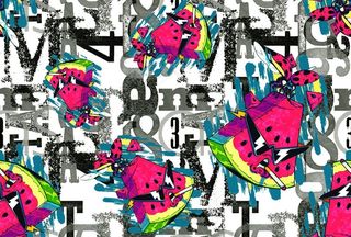 链条 豹纹 设计 大牌 图案图片