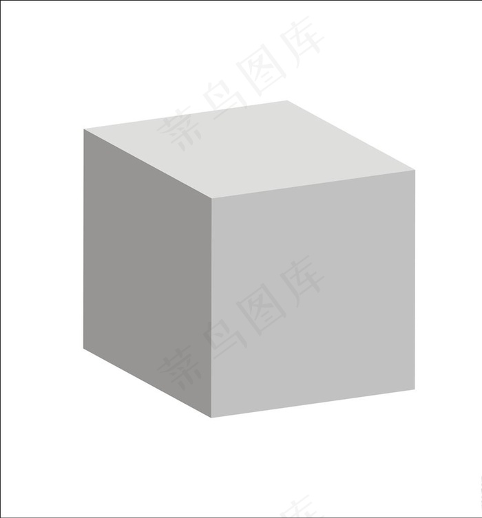 矢量正方体图片cdr矢量模版下载