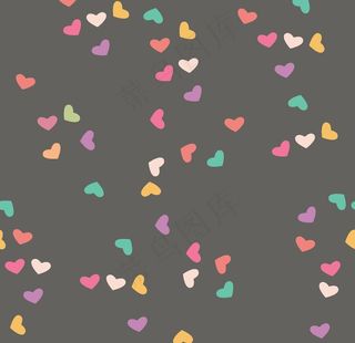 无缝爱心底纹图片
