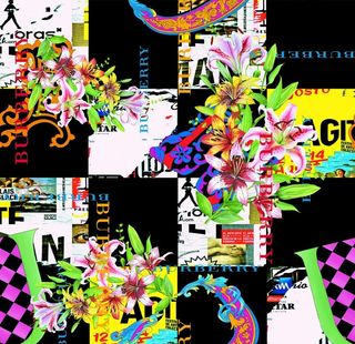 链条 豹纹 设计 大牌 图案图片