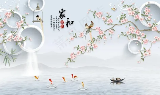 鸟语花香图片 鸟语花香图片