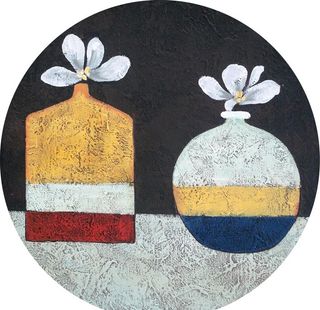 背景墙装饰画图片