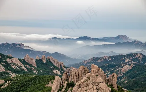 崂山云海图片 崂山云海图片