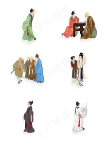 古代人物图片