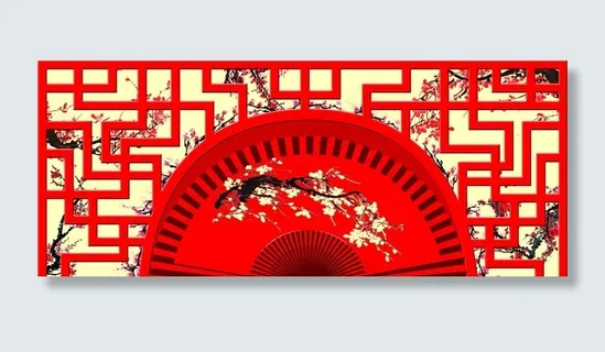 红色婚庆背景图片