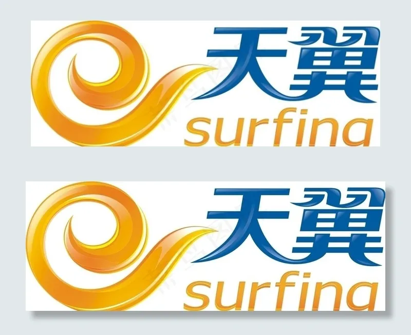 天翼图片cdr矢量模版下载