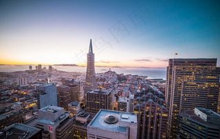 城市全景建筑图图片