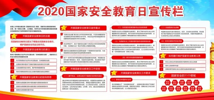 国家安全教育图片(6000X3000(DPI:150))psd模版下载