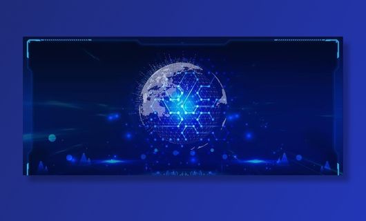 蓝色科技背景图片