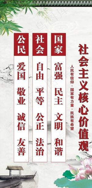 *核心价值观图片