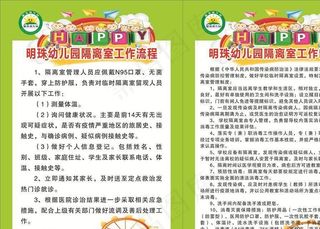幼儿园隔离制度图片