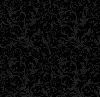 黑色花纹背景图片