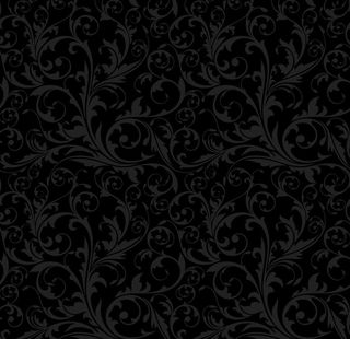 黑色花纹背景图片