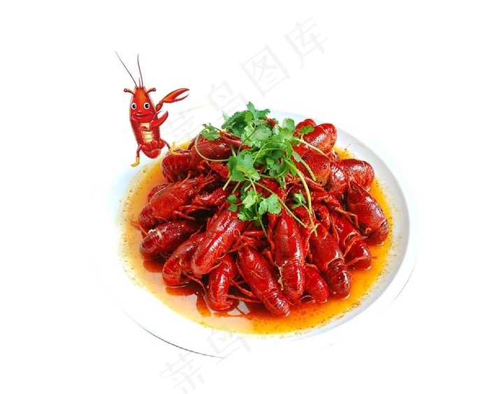 龙虾图片cdr矢量模版下载