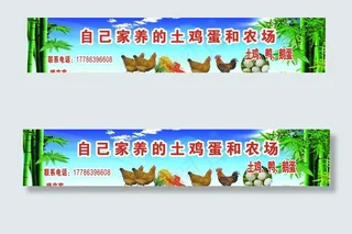 土鸡蛋招牌设计图片
